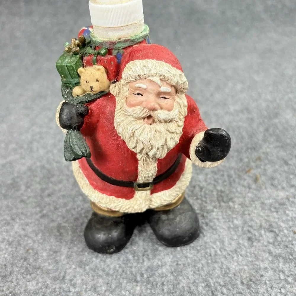 Vintage Y2K Santa Claus Soap Dispenser Christmas Decor Carolina Pottery‎ Resin